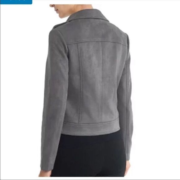 Philosophy faux suede moto jacket - Picture 2 of 7